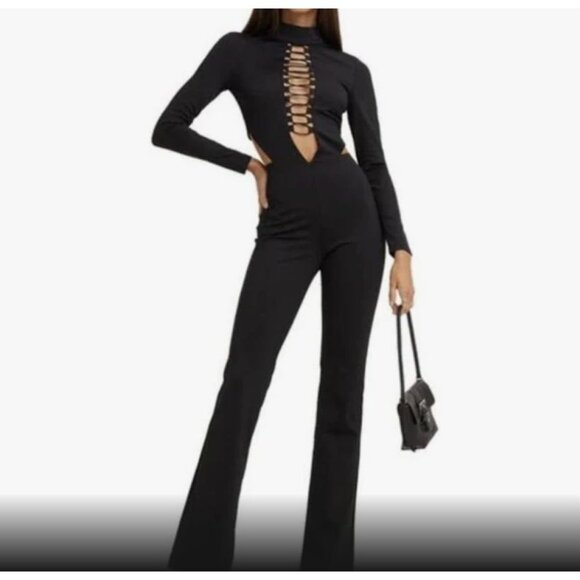 I.AM.GIA Pants - I.AM.GIA Black Sabrina Jumpsuit - Size XS